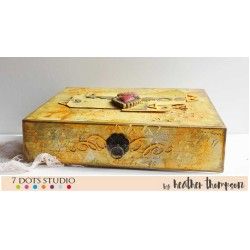 Altered Tea Box by Heather Thompson